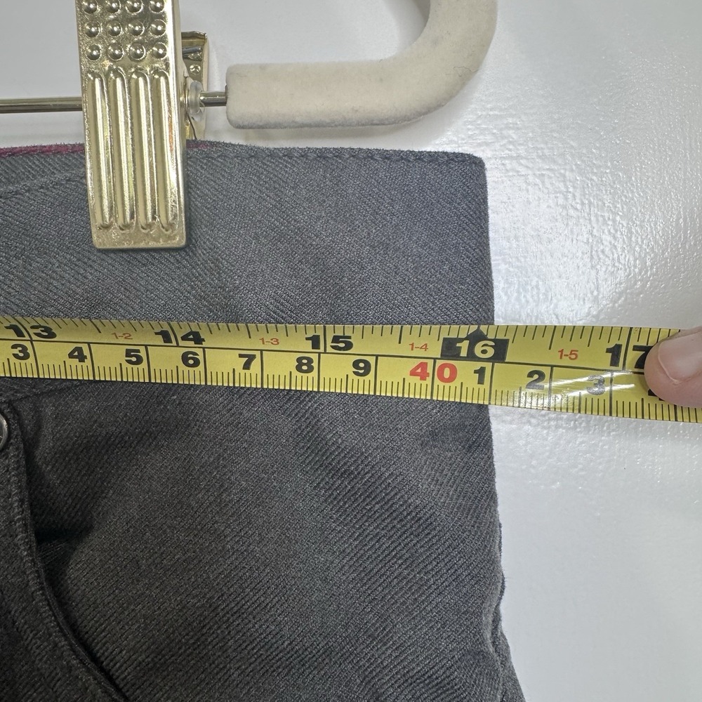Johnnie-O Mens 30x30 Gray Stretch Pants Straight Casual Performance Chinos - Picture 7 of 9
